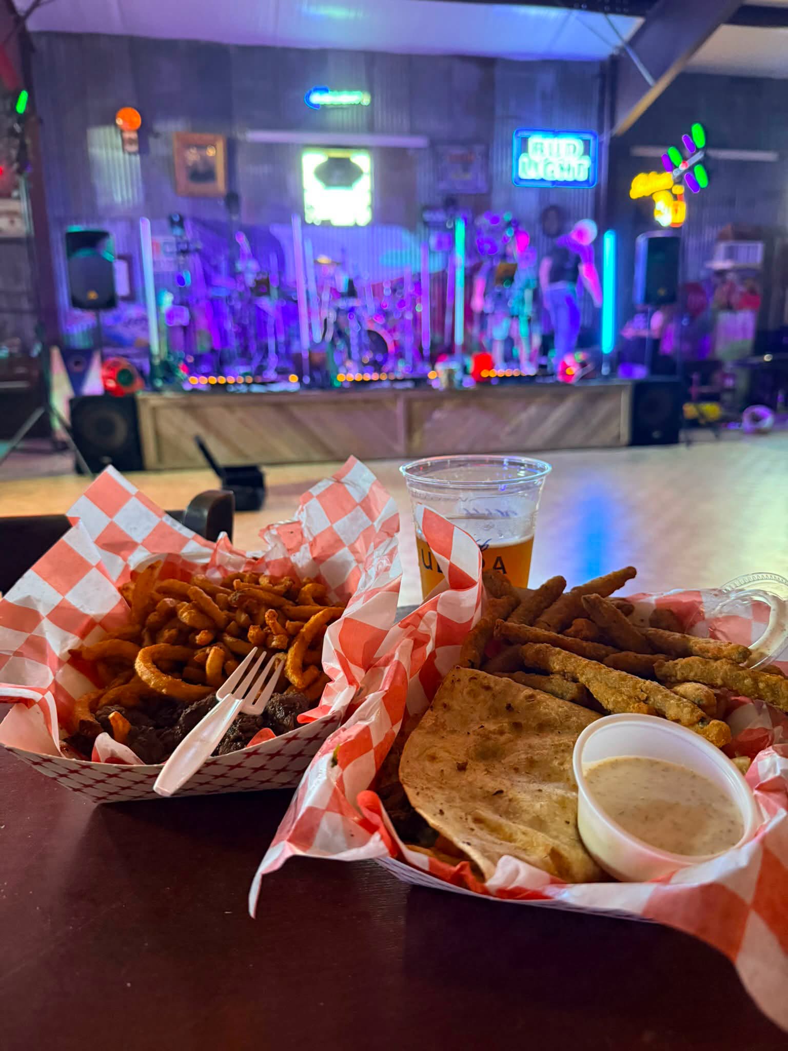 Good food at a genxs show
